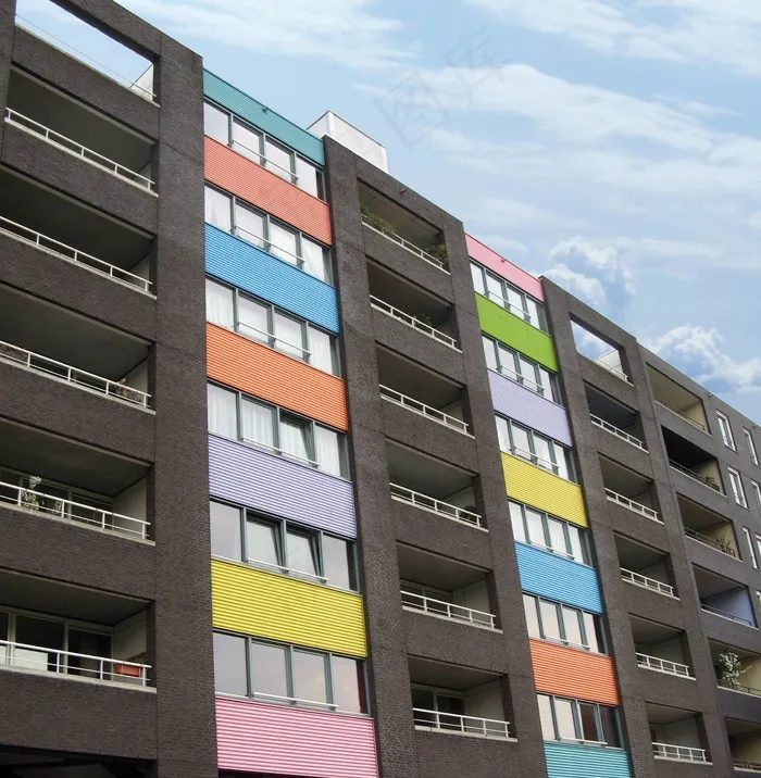 建筑，荷兰，颜色，城市