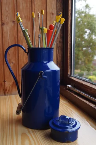 织针，编织物，工艺品，业余爱好