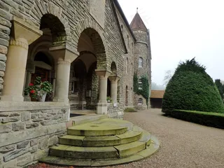 修道院，陷阱，入口，克莱沃，卢森堡，欧洲