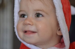 可爱，小男孩，看着，儿童，男孩，孩子