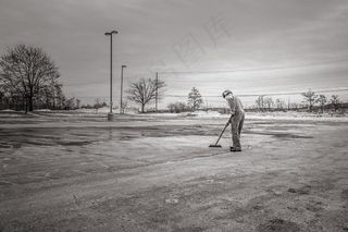 棍子球,滑板爱好者,绳球,海洋,滑板运动,黑白人人街