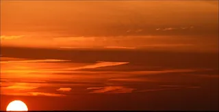 太阳升起，太阳，天空，云团，户外，风景秀丽，宁静