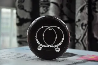 凯蒂猫，女孩，手链，反式，银色，时尚