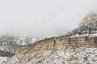 楚长城,土地,树,地板砖,工艺品,悬崖雪山