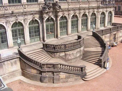 德累斯顿,狗窝,楼梯 德累斯顿,狗窝,楼梯