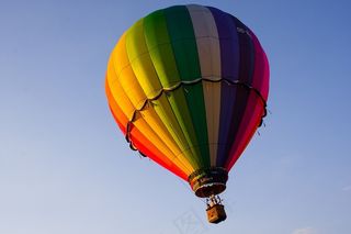 球，彩虹，飞艇，热气球，天空，旅行