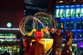 都市夜景,街道,祭祀,游乐场,灯,城市人艺术之夜