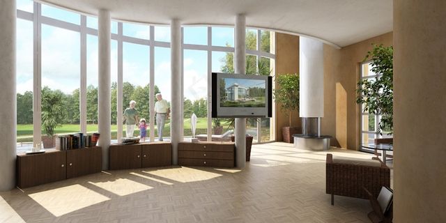 室内，别墅，渲染，可视化，建筑