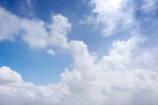 云，天空，阳光，蓝色，阳光明媚