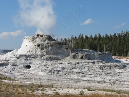 热功能，间歇泉，热水池，黄石