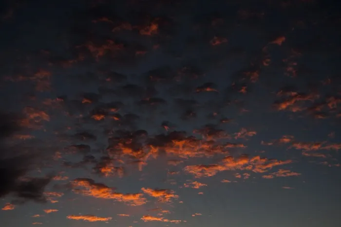 日出，云，蓝色，天空，云，清除，阳光明媚