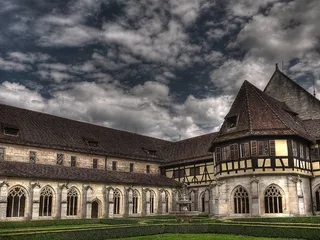 修道院，逐步，建筑，墙