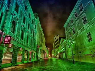 卢布尔雅那，斯洛文尼亚，建筑物，架构，人类发展报告，天空