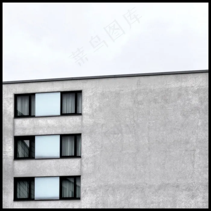 Hauswand，抽象，窗口