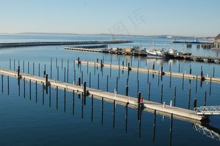 码头，海，波罗的海，端口，水，蓝色，海岸