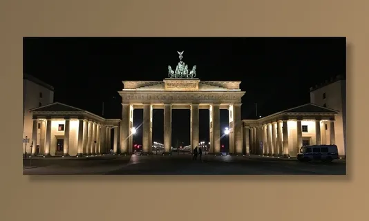 柏林，勃兰登堡门，目标，Quadriga，具有里程碑意义