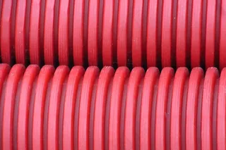 管，塑料，红色，撕裂，保护套，图案