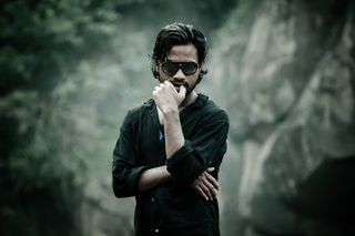 男子，人，构成，肖像，模型，有吸引力，脸