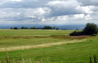 霍赫霍恩，景观，自然，徒步旅行，报告，天空