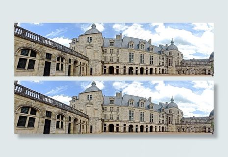 Hautefort，城堡，法国，中世纪，城堡，历史