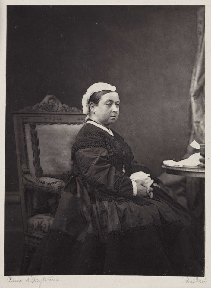 维多利亚女王，约1870年。