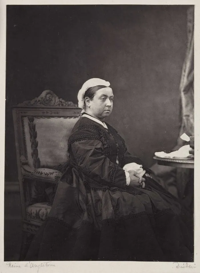 维多利亚女王，约1870年。