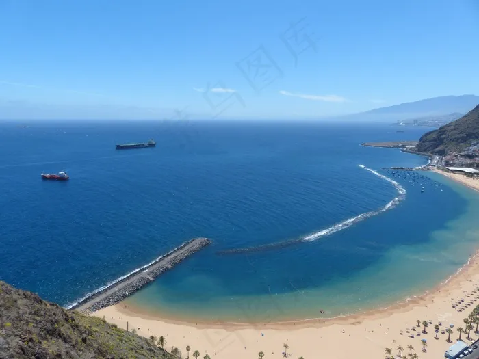 海滩，水，海，海岸，沙滩