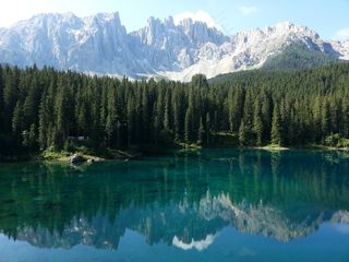 爱抚湖，白云岩，意大利，阿尔卑斯山