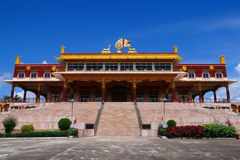 修道院，Gaden Jangtse，建筑，体系结构
