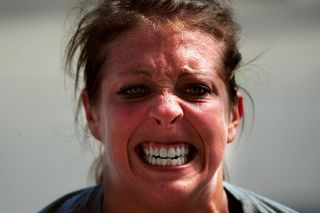 强调，女性，女人，竞争，健身