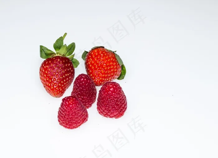 草莓，水果，新鲜，红色，甜，美味