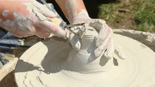 声音，陶工，花鼓，手