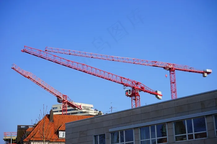 建筑用起重机，起重机，现场，建筑工程