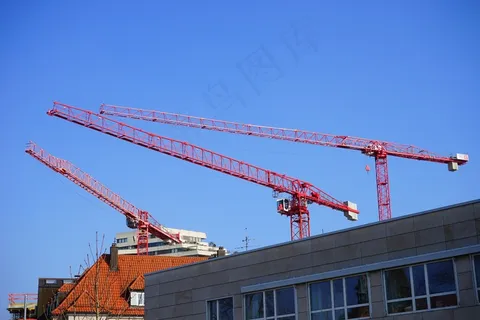建筑用起重机,起重机,现场,建筑工程 建筑用起重机,起重机,现场,建筑工程