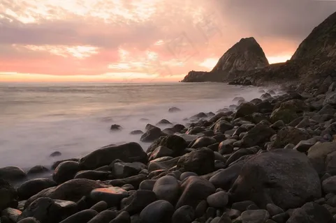 海岸,岩石,海洋,穆古岩石,景观,海 海岸,岩石,海洋,穆古岩石,景观,海