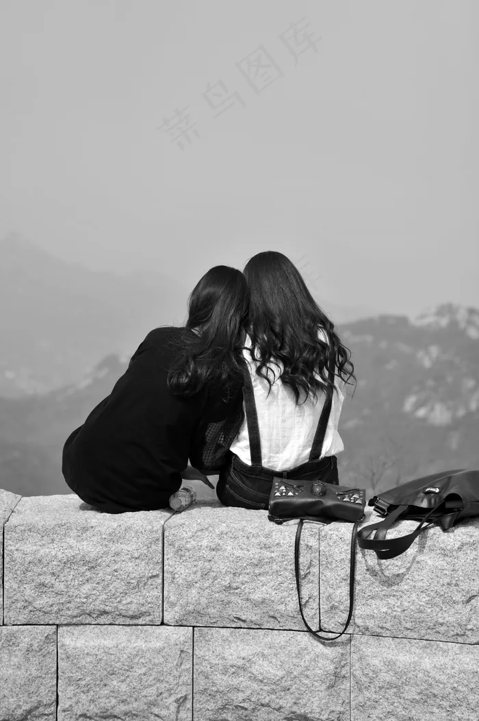 朋友，妇女，友谊，隐居，吉达姆