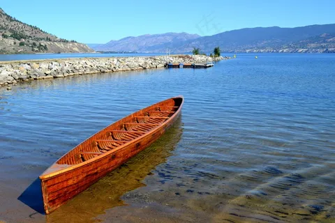 船,湖,战争独木舟,景观,桨,夏天 船,湖,战争独木舟,景观,桨,夏天