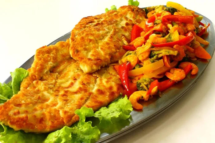 彩绘，彩绘烤，油炸蔬菜，烹饪