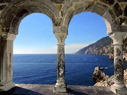 窗口,海,列,Scoglio,天空,山 窗口,海,列,Scoglio,天空,山