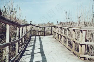 木，甲板，桥，路径，性质，农村，农村
