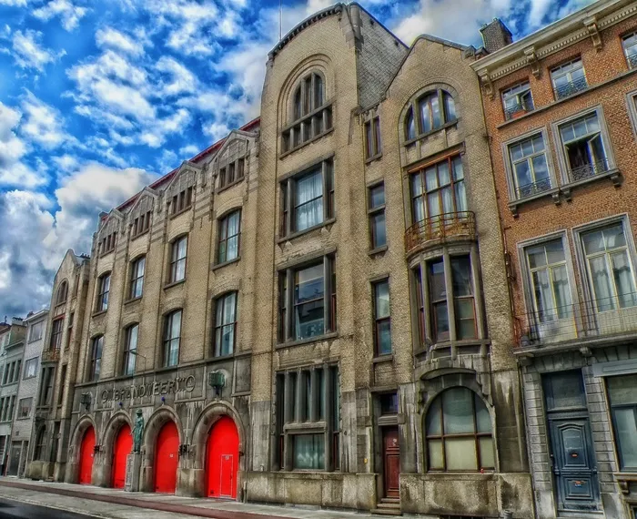 安特卫普，比利时，城市，城市，城市，天际线