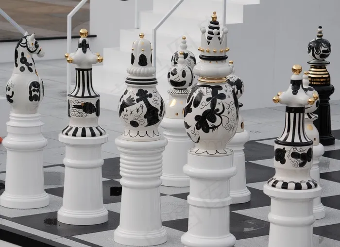 特拉法加广场，国际象棋，白，战略，国王，女王