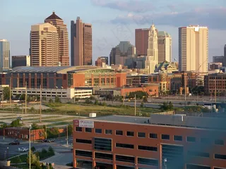 哥伦布，俄亥俄州，美国，美国，建筑，天际线