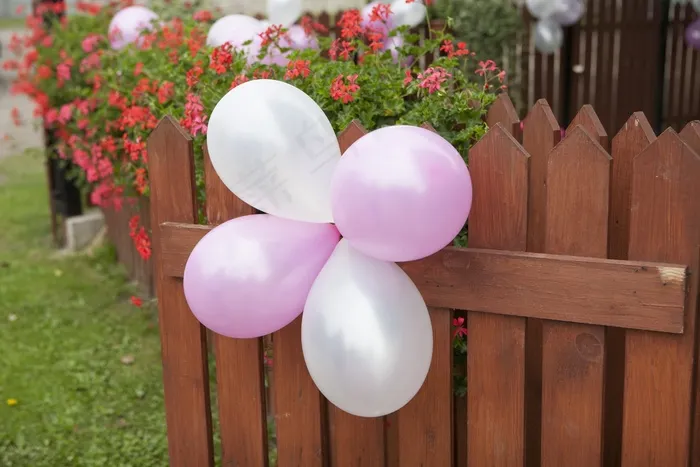 婚礼，气球，装饰品