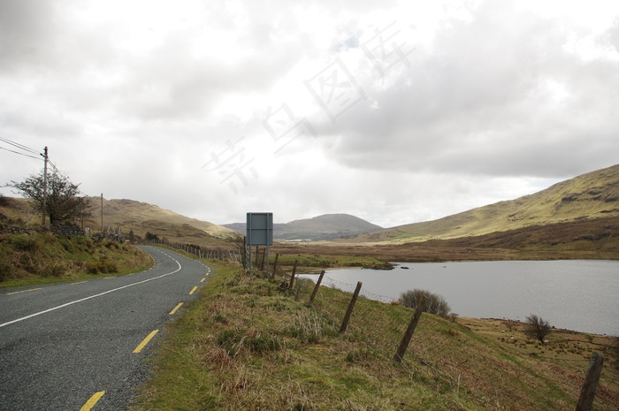康尼马拉，路，湖