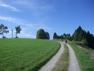 Ellegghoehe，Summit Cross，流浪者，阿尔高，客场