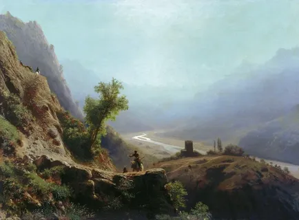 列夫·拉戈里奥（Lev Lagorio），绘画，布面油画，艺术，艺术