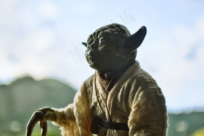 尤达，星球大战，Actionfigure，景观，书呆子