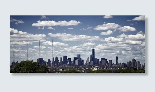 天空,树,风景,白云,云团,天空云曼哈顿全景 天空,树,风景,白云,云团,天空云曼哈顿全景