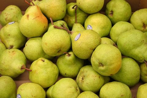 梨，水果，绿色，市场，水果，食品，美味